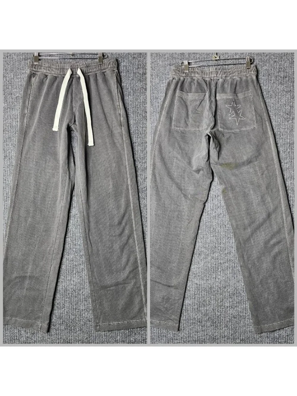 Cole Buxton OG washed Black Lounge Sweatpants sweats pants sz M Medium